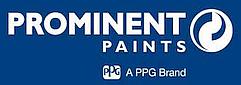 Prominent Paints Logo We use Prominent Paints for exterior and interior paint jobs